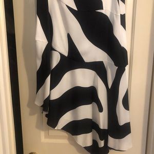 MILLY asymmetrical skirt.